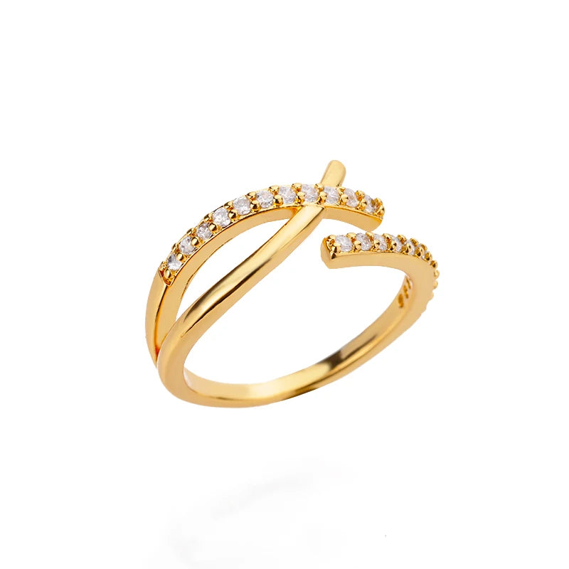 Open Gold Ring
