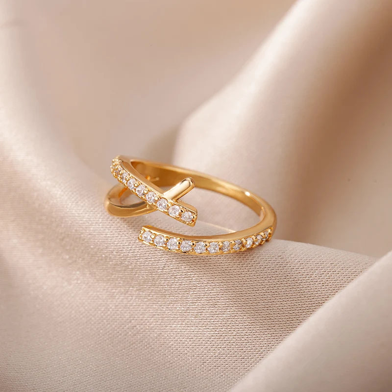 Open Gold Ring