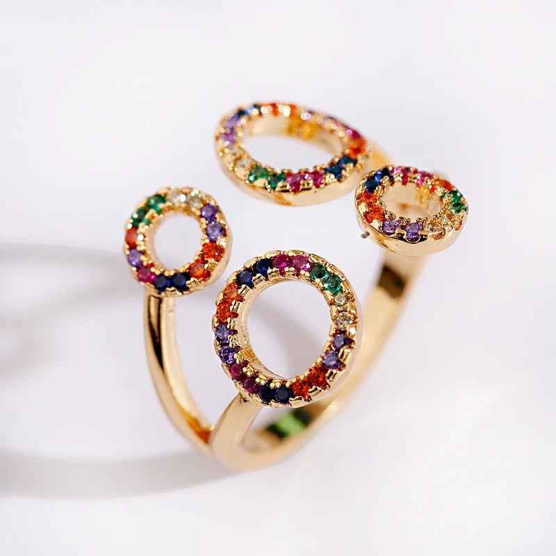 Color Pop Zirconia Ring