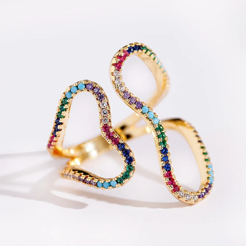 Color Pop Zirconia Ring