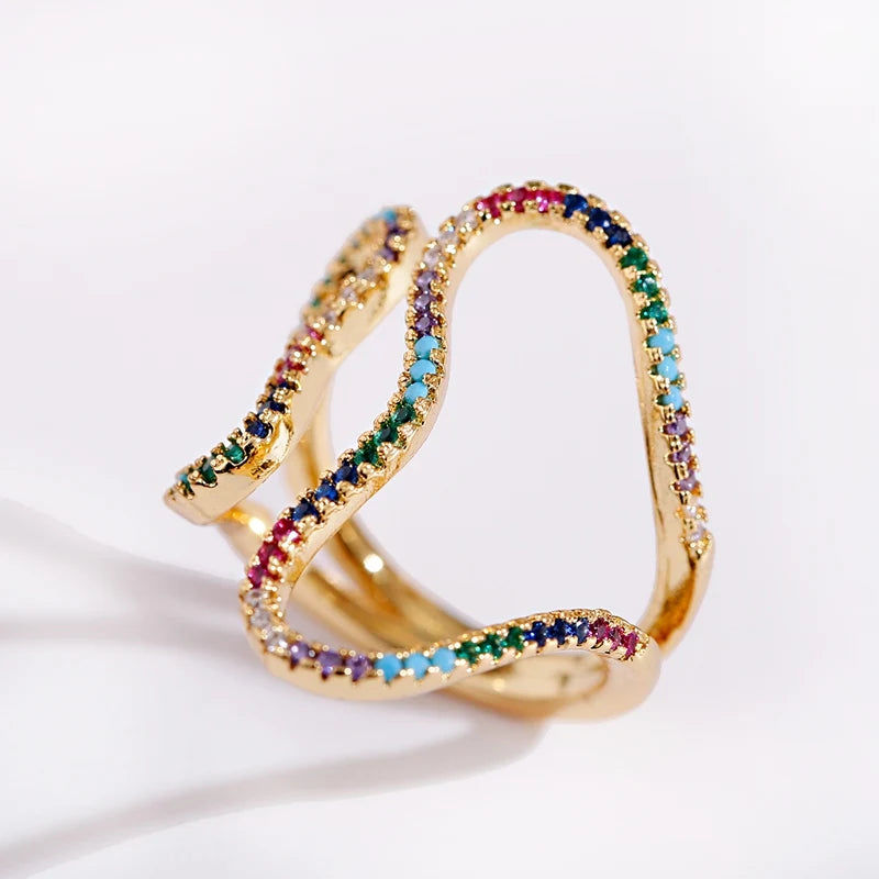 Color Pop Zirconia Ring