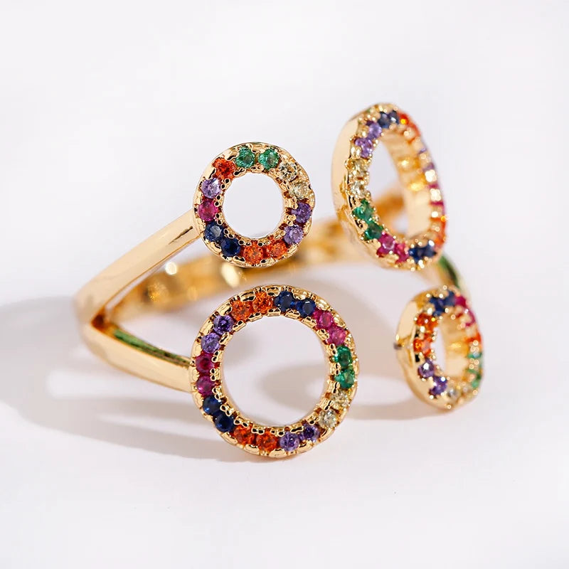 Color Pop Zirconia Ring