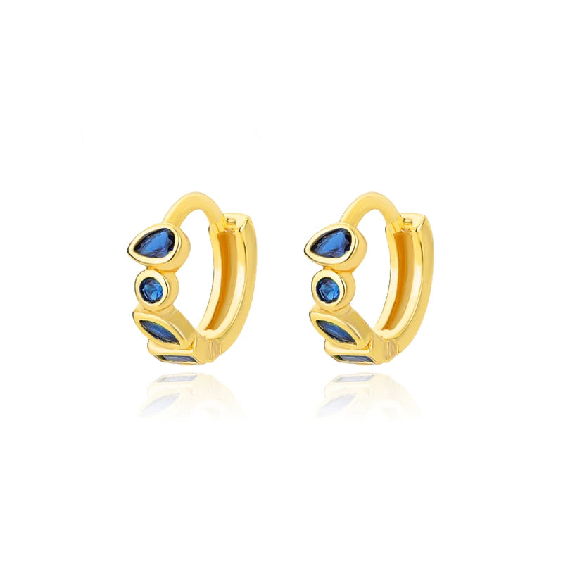 Minimal Color Pop Hoops