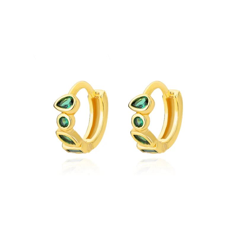 Minimal Color Pop Hoops