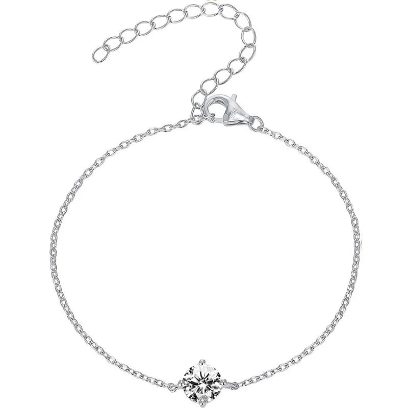 Delicate Stone Chain Bracelet