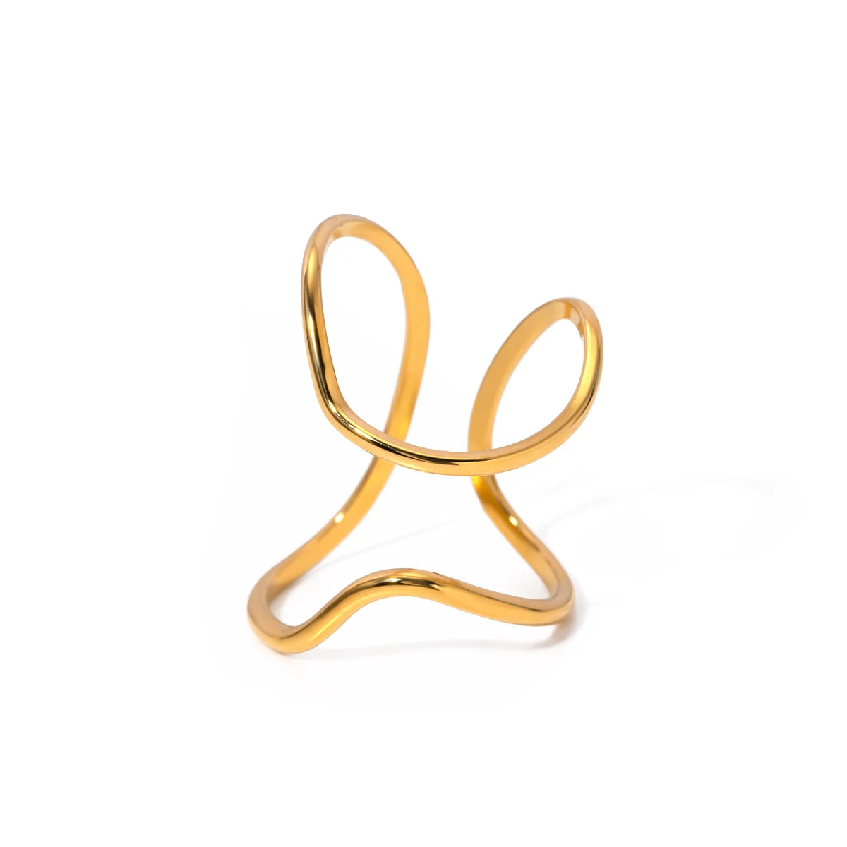 Open Gold Ring