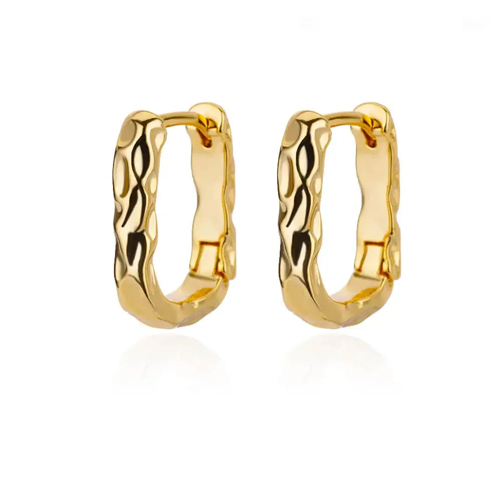 Square Hoops Earrings