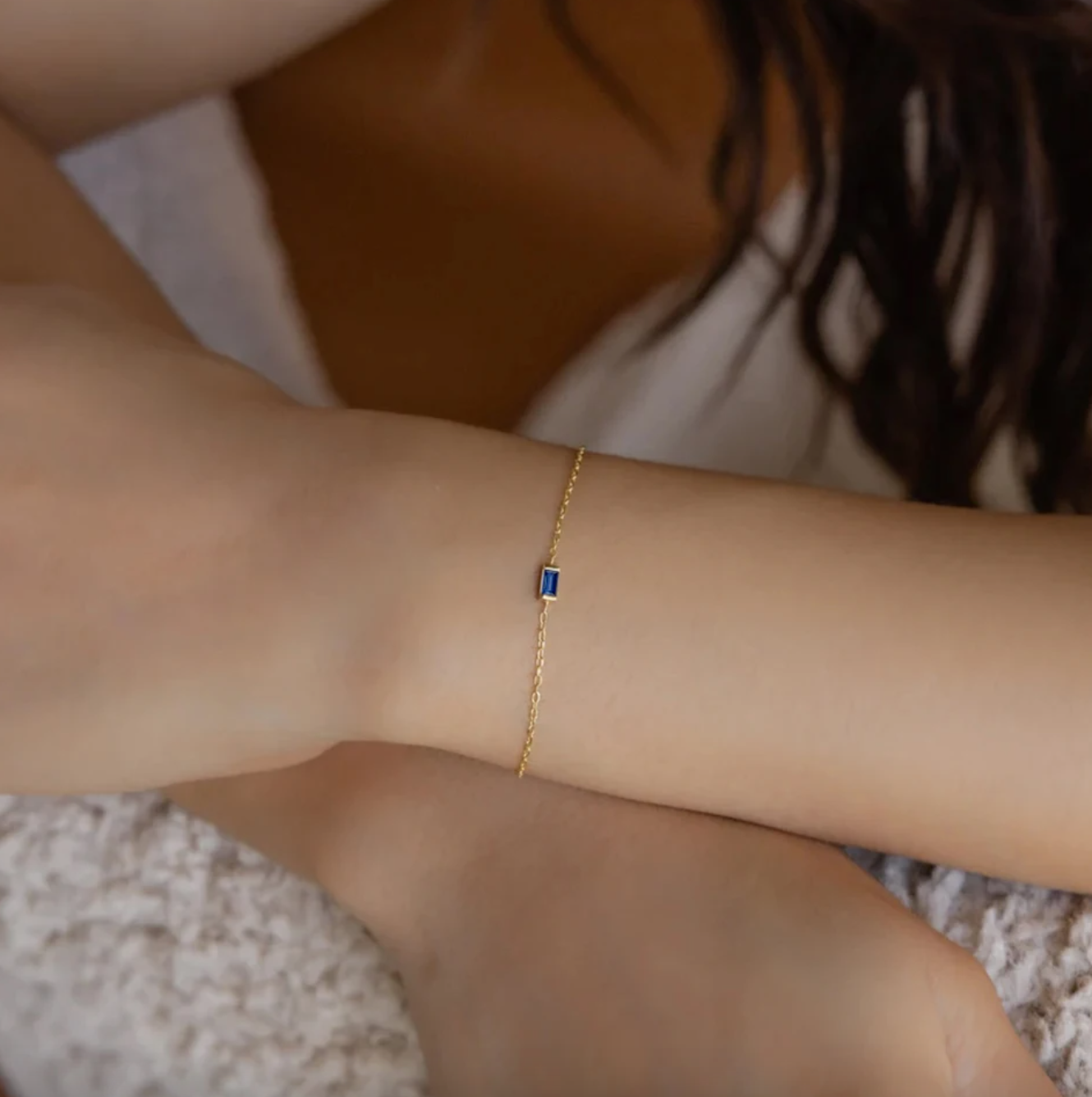 Colorful Stone Charm Bracelet