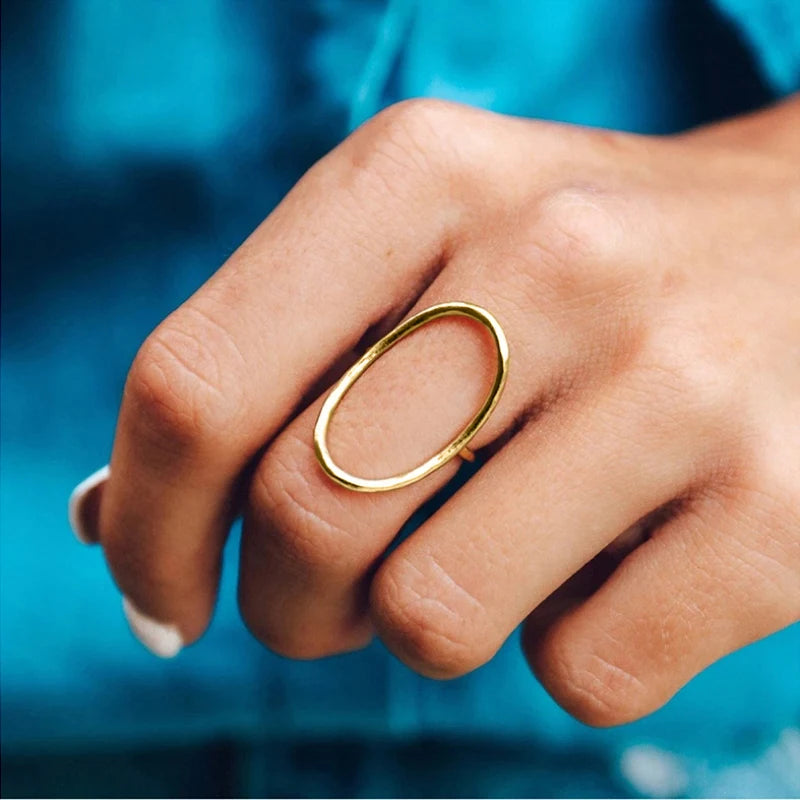 Open Oval Ring