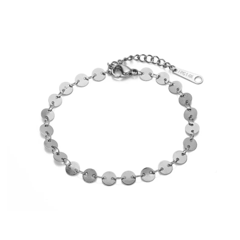 Round Charm Bracelet