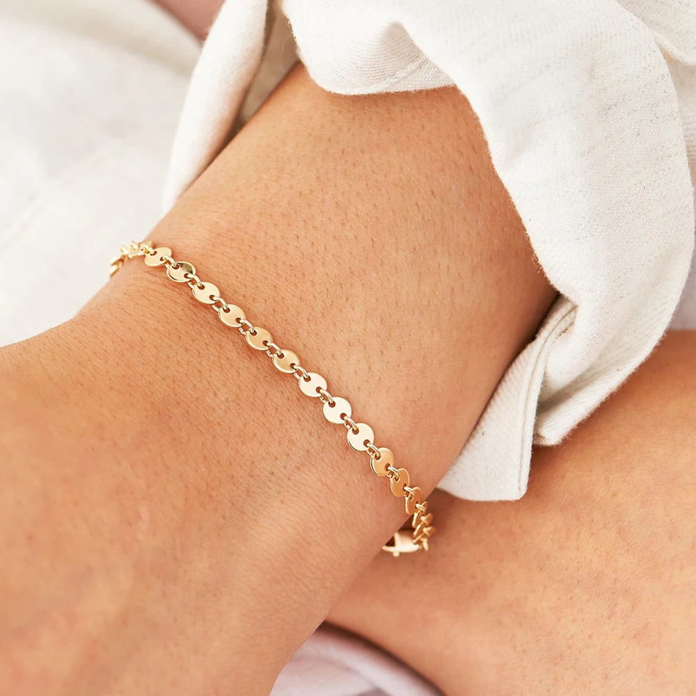 Round Charm Bracelet