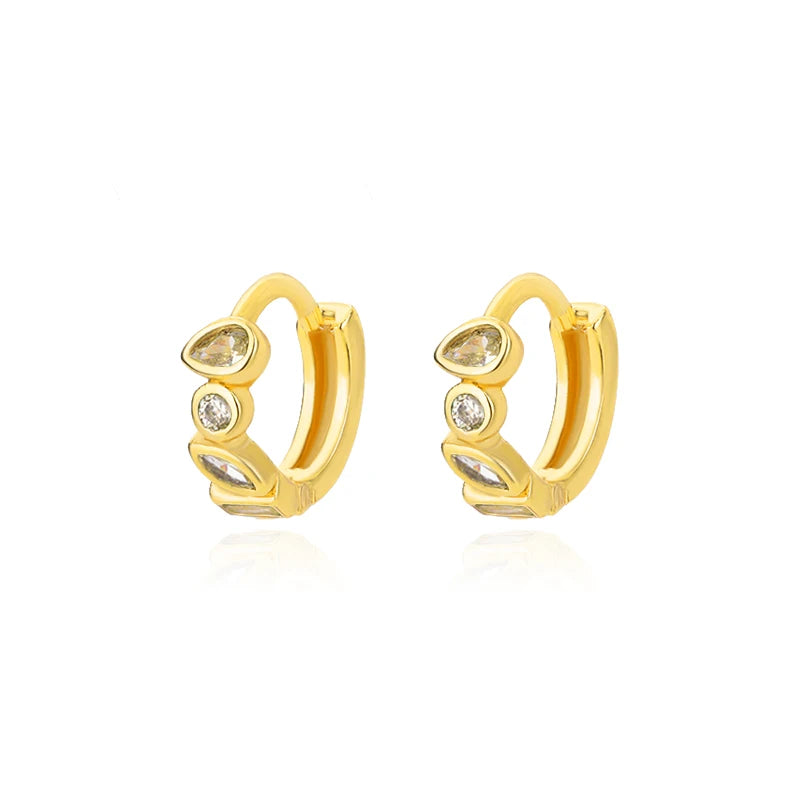 Minimal Color Pop Hoops
