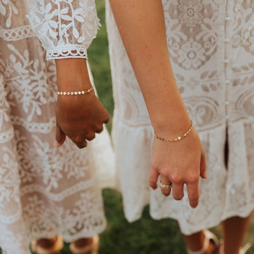 Round Charm Bracelet